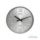 Onyx & Oscar or Owen & Oliver Metal Wall Clock 14-16in Sweep Mechanism Premium Metallic Finish — Deluxe Pieces