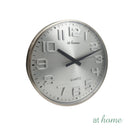 Onyx & Oscar or Owen & Oliver Metal Wall Clock 14-16in Sweep Mechanism Premium Metallic Finish — Deluxe Pieces