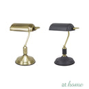 Godiva & Harper Metal Desk Lamp Timeless Antique Brass Finish — Deluxe Pieces