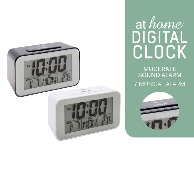 Brandee Digital Clock — Essential