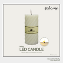 Witty 3D LED Flameless Pillar Candle