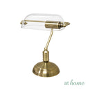 Godiva & Harper Metal Desk Lamp Timeless Antique Brass Finish — Deluxe Pieces