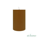 William 3D LED Pillar Candle