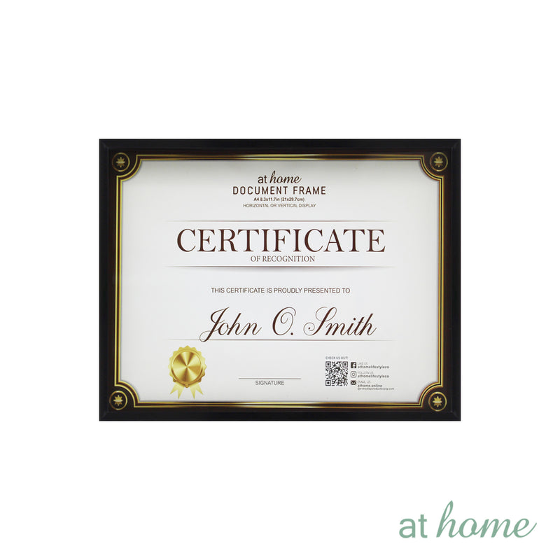 Certificate Frame – A4 or 8.5x11”