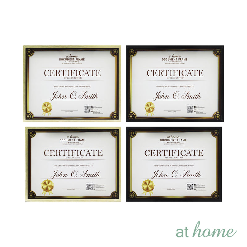 Certificate Frame – A4 or 8.5x11”