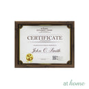 Bud  Certificate Frame – 8.5x11” or 11x14" — Essential