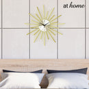 Jazz/Jill/James/Jimmy/Jom/Jerome Decorative Metal Wall Clock Analog Step Mechanism — Deluxe Pieces