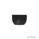 [MARKDOWN] Renz Decorative Vase Ceramic Matte Embossed Finish