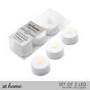 LED Tealight Candle Set of 3 — Essential