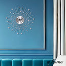 Jazz/Jill/James/Jimmy/Jom/Jerome Decorative Metal Wall Clock Analog Step Mechanism — Deluxe Pieces