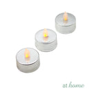LED Tealight Candle Flickering Light Set of 3 — Essential