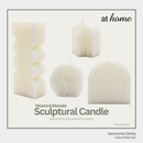 Moana & Marsala Sculptural Candle Unscented