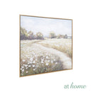Wolcot & Wolcey or Wendaline & Wendale Framed Canvas Wall Art Decoration Ready To Hang — Deluxe Pieces