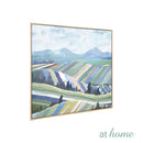 Wolcot & Wolcey or Wendaline & Wendale Framed Canvas Wall Art Decoration Ready To Hang — Deluxe Pieces
