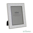 Gwenn Picture Frame Premium Steel Faux Capiz Design  — Essential Deluxe