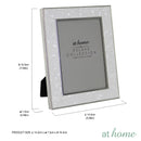 Gwenn Picture Frame Premium Steel Faux Capiz Design  — Essential Deluxe