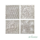 AHM Joe & Joey or Joel & Joem Framed Weaving Wall Art Decoration Ready To Hang — Deluxe Pieces