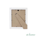 Zia Photo Frame Premium Natural Wood Grain Finish Photo Display — 5x7 or 8x10