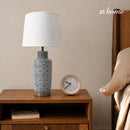 Yovani & Yui Ceramic Table Lamp Mediterranean Design — Deluxe Pieces