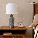 Yovani & Yui Ceramic Table Lamp Mediterranean Design — Deluxe Pieces