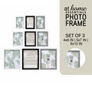 Beach Aztec Picture Frame Bordered Classic Design Photo Display Set of 3 — Essential