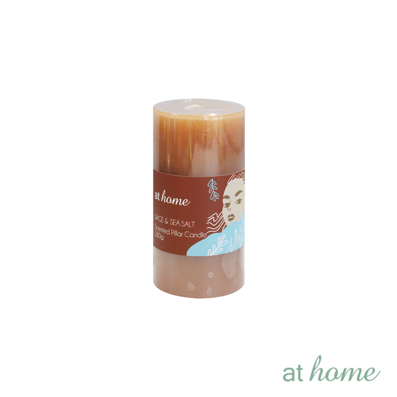 Wind and Wave Scented Pillar Candle