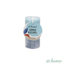 Wind and Wave Scented Pillar Candle