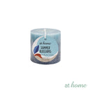 Wind and Wave Scented Pillar Candle