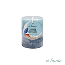 Wind and Wave Scented Pillar Candle