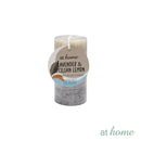 Wind and Wave Scented Pillar Candle