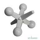 Deluxe Riley Jackstone Ceramic Tabletop Decor