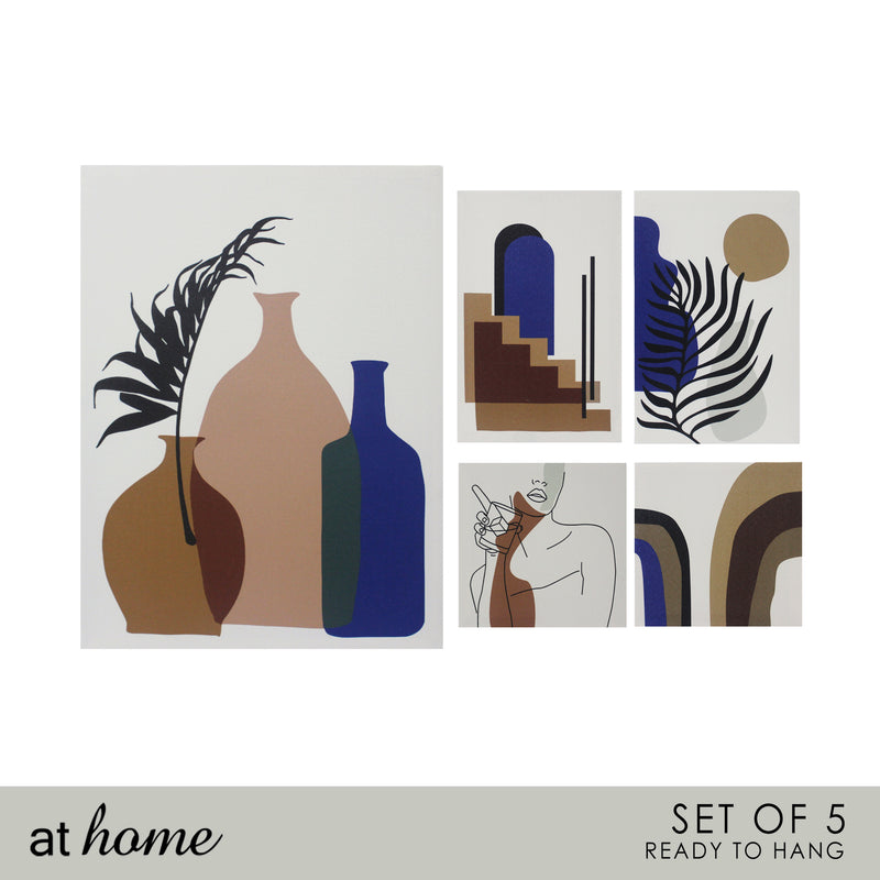 Set of 5 Julien Canvas Frame Set