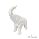 Taylor Giraffe & Elephant Ceramic Tabletop Decor — Deluxe Pieces