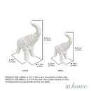 Taylor Giraffe & Elephant Ceramic Tabletop Decor — Deluxe Pieces