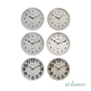 Gabby & Gigi or Gidi Wall Clocks 10-12in Analog Sweep Mechanism Minimalist Design