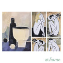 Jai/Jamila Wall Art Decoration Set of 5 Canvas Frame