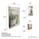 Jai/Jamila Wall Art Decoration Set of 5 Canvas Frame