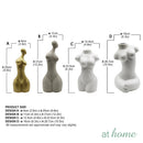 Luissa & Ynes Tabletop Decor Ceramic Matte or Textured Finish — Deluxe Pieces
