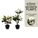 Corin Decorative Artificial Magnolia Potted Plant — Essential