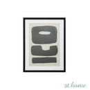 Monochromatic Abstract Wall Frame