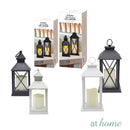 Lantern Cross Design with Flameless LED Candle