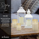 Lantern Cross Design with Flameless LED Candle