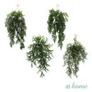 AT HOME Decorative 1pc Artificial plant potted Hilaria/Hasna, home shelf hanging strip bonsai cabinet pendant wall