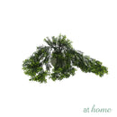 AT HOME Decorative 1pc Artificial plant potted Hilaria/Hasna, home shelf hanging strip bonsai cabinet pendant wall