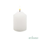 Randel & Rendat LED Candle Flameless Light Classic Plain Wax Finish Design — Essential