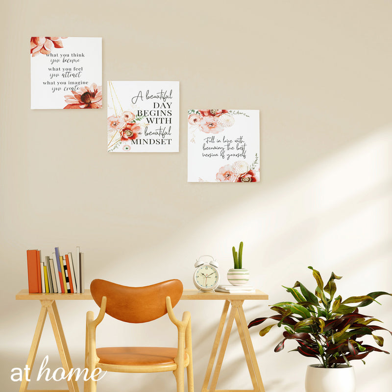 At Home Set of 3 Julie Wall Art Frame