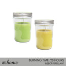 Citronella Jar Candle with Lid