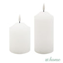 Randel & Rendat LED Candle Flameless Light Classic Plain Wax Finish Design — Essential