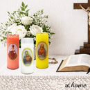 Religious Unscented Jar Candle — Essential