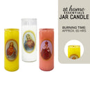 Religious Unscented Jar Candle — Essential
